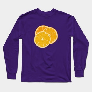 Three orange oranges Long Sleeve T-Shirt